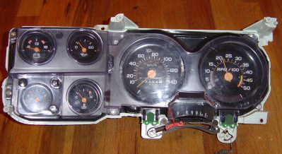 73-87 Factory Tachometer Info under dash wiring harness 1979 gmc 